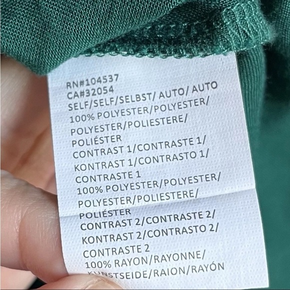 Anthropologie Tiny Women Sz XS Dress Green Boho Embroidered Luisa Swing Peasant - Picture 11 of 16